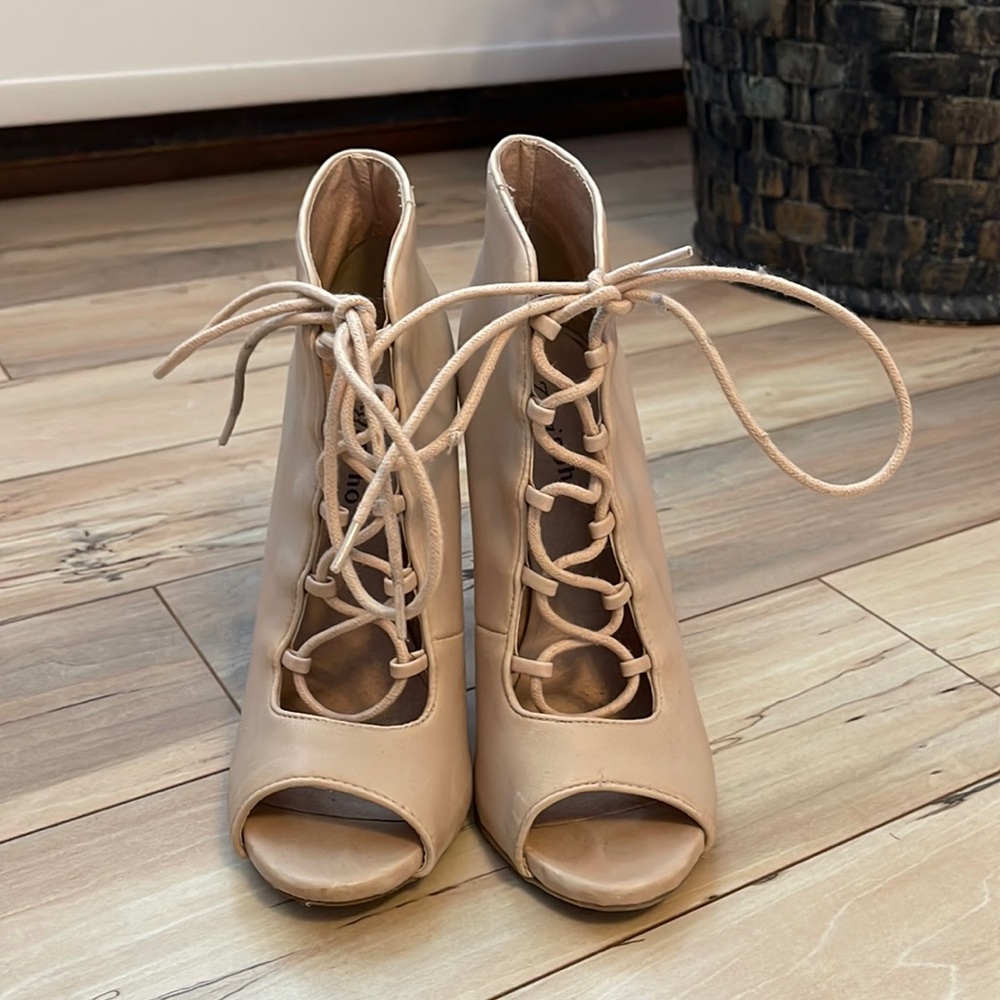 Lace Up Heels
